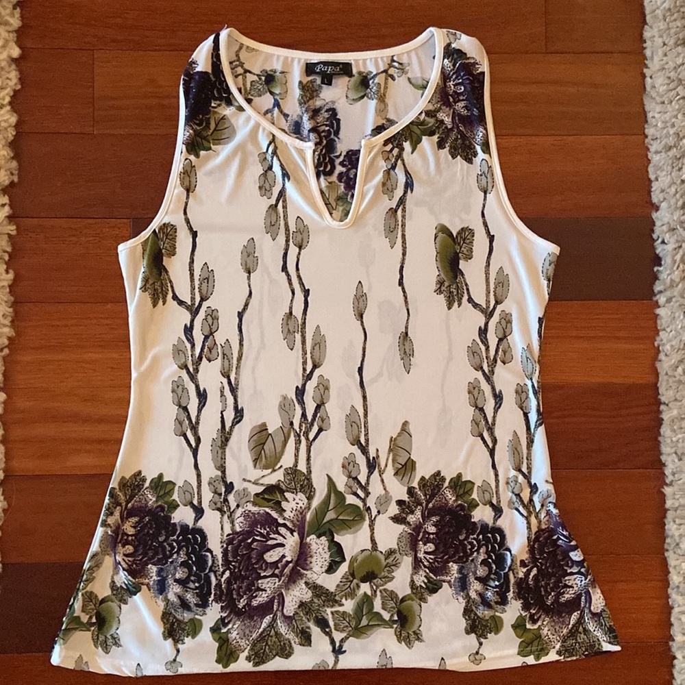 Papa Vancouver light cool sleeveless top